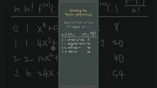 🪚Building🪚 the Taylor polynomial 👟step-by-step👟 #apcalculus #apcalc #unit10 #shorts