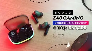 Unbeatable Boult Z40 Gaming Earbuds Review | Best Gaming TWS under Rs 1500 Malayalam