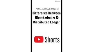 Difference Between Blockchain and Distributed Ledger Technology #Shorts