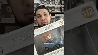 Funko Pop Ron Weasley in flying car 112. Harry Potter Фанко пор Рон Уизли и летающая машина #funko