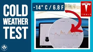 Tesla Model Y Cold Weather Range Test: Y/Y Comparison (NICE)