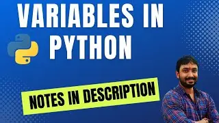 What are Variables in Python | Python Tutorial for Beginners in Hindi