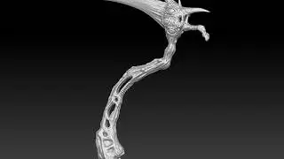 zBrush Weapon Scythe