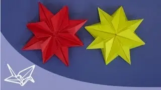 Origami Christmas Star Instructions