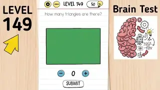 Brain Test Level 149 How Many Triangles Are There?