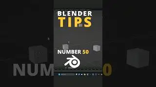 Blender Tip 50 Zoom to Object ✔️ 