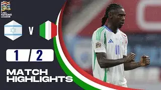 Israele Italia | 1-2 | Gli Highlights | Lega Delle Nazioni 2024-25 | italia israele