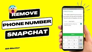 How to Remove Phone Number from Snapchat in Android/iPhone || Hide Phone Number from Snapchat 2023