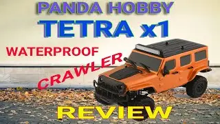 Best RC Crawler, Tetra X1 Rock Crawler, Panda Hobby Tetra x1