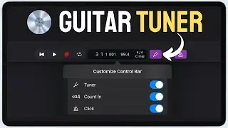 GUITAR TUNER in Logic Pro for iPad