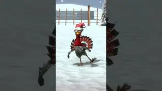 El Pavo esperando la Navidad #Shorts