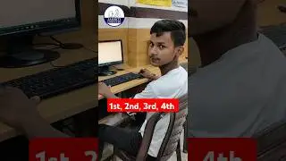 Interview write 1st 2nd 3rd 4th | excel tutorial | excel | #excel #shortfeed #exceltutorial