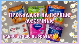 ПРОКЛАДКИ НА ПЕРВЫЕ МЕСЯЧНЫЕ! |Какие лучше выбрать?|