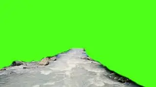 river water flow green screen videos