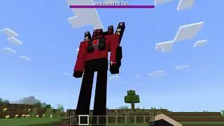 Skibidi Toilet Titan Speaker Man ADDON in Minecraft PE