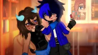 Kissing? I hope she caught us.. //Ein x Pierce// Gacha meme/trend 《Aphmau》