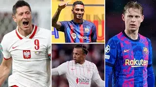 LEWANDOWSKI SET TO SIGN FOR BARCELONA! | De Jong told to LEAVE, Raphinha presented & Kounde latest!