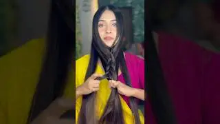 Wedding braided hairstyle😱|easy but unique