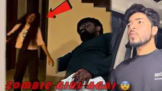 Zombie girl ghus gayi 😨 flat mai