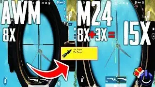 15X SCOPE KESKİN NİŞANCI SİLAHINDA NASIL OLUR - PUBG Mobile ( Please Fix This Bug )