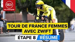 Tour De France Femmes Avec Zwift 2023 Résumé - Etape 8