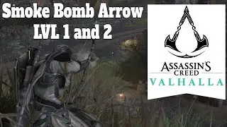 Assassins Creed Valhalla Smoke Bomb Arrow Level 1 and 2 (Guide)