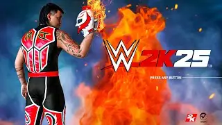 WWE 2K25: Main Menu, Match Type & Gameplay Notion!