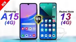 Samsung Galaxy A15 4G vs Xiaomi Redmi Note 13 4G | FULL SPECS COMPARISON