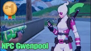 Where to Find Fortnite NPC Gwenpool - Fortnite Chapter 5 Season 4