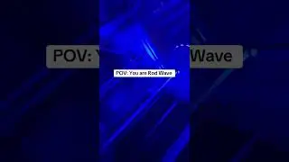 rod wave POV 🔥 #rap #rodwave #hiphop #concert #rapmusic #viral