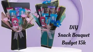 Bucket Snack Low Budget|Kreasi Snack Bouquet
