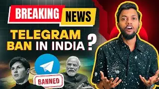 Big Breaking News | Telegram Ban in INDIA ? Telegram CEO Arrested 😱