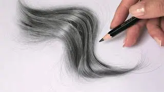 This TIP will bring your drawings to life - Drawing REALISTIC HAIR and Figure Studies.