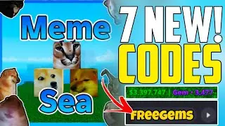 *NEW*ALL WORKING CODES FOR MEME SEA IN AUGUST 2024 - MEME SEA CODES - ROBLOX CODES