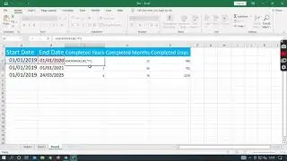 How to Calculate Difference Between Two Dates in Excel