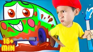 My Car Loves Muddy Puddles + More Nursery Rhymes & Kids Songs