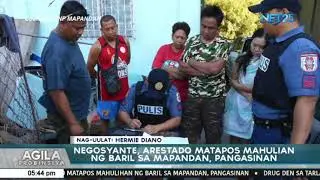 Negosyante arestado matapos mahulian ng baril sa Mapandan, Pangasinan