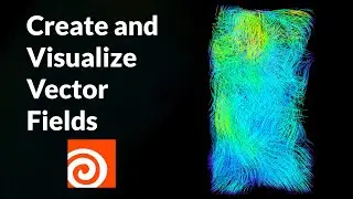 Create and Visualize Vector Fields in Houdini 19.5