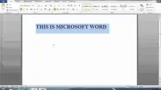 How to Use Text Effects in Microsoft Word 2010