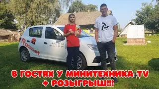 Минитехника TV. В гостях у Романа узнали все секреты, все планы, всю жизнь + РОЗЫГРЫШ