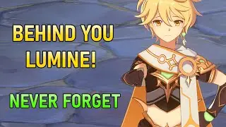「Aether's Message to Lumine」60+ Character Genshin Impact Animation