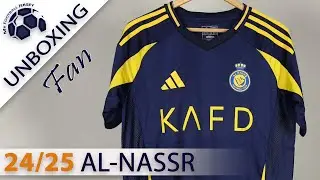 Al-Nassr Away Jersey 24/25 Ronaldo (JJSport) Fan Version Unboxing Review