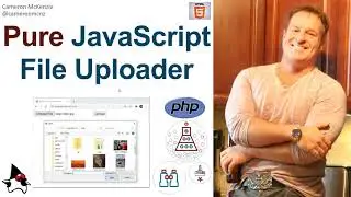 Pure JavaScript File Upload Example