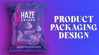 How to Chips Bag Packaging Design in Adobe Illustrator 2024