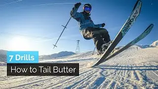 How to Tail Butter on Skis for Beginners