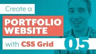 How to create a Portfolio Website with CSS Grid & Sass | Part 5: Portfolio with flexbox fallbal