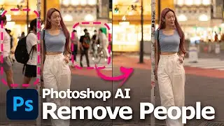 Photoshop AI  How to remove people using Generative Fill