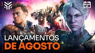 LANÇAMENTOS de JOGOS em AGOSTO DE 2023: BALDUR’S GATE 3, ARMORED CORE VI, SEA OF STARS e MAIS