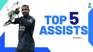 Maignan provides for Pulisic | Top Assists | Round 14 | Serie A 2023/24