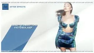 warpy style transitions + project file | after effects
